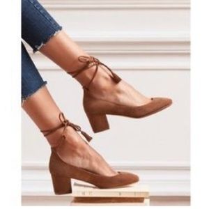Sézane Valentina pumps in tan 41